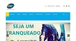 Desktop Screenshot of cemp-ma.com.br