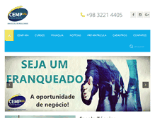 Tablet Screenshot of cemp-ma.com.br